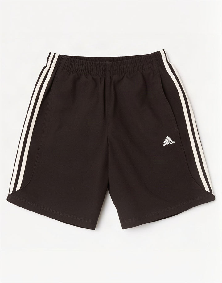Męskie spodenki sportowe Adidas Climalite, małe, czarne, poliestrowe