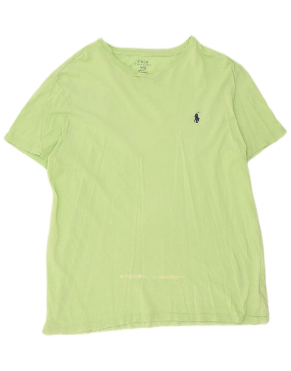 Koszulka męska Polo Ralph Lauren Top, średnia, zielona bawełna