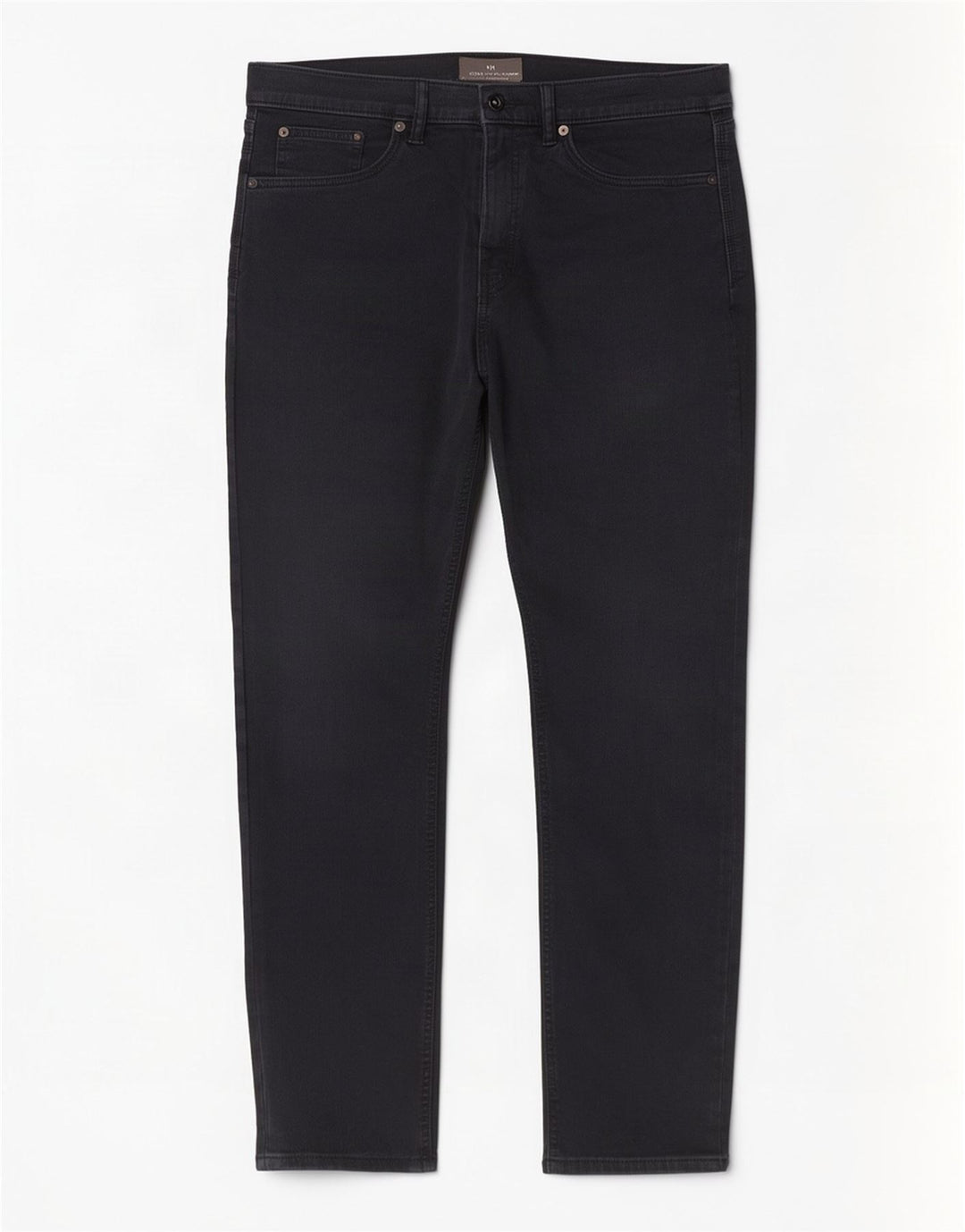 Marks & Spencer Męskie jeansy slim W34 L31 Czarne bawełniane