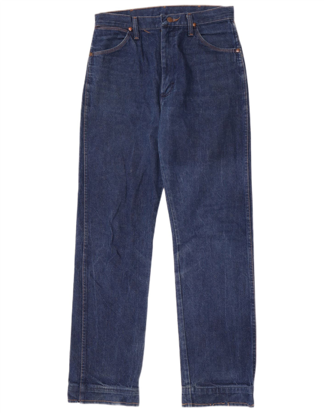 Męskie proste dżinsy Wrangler W30 L33 niebieskie
