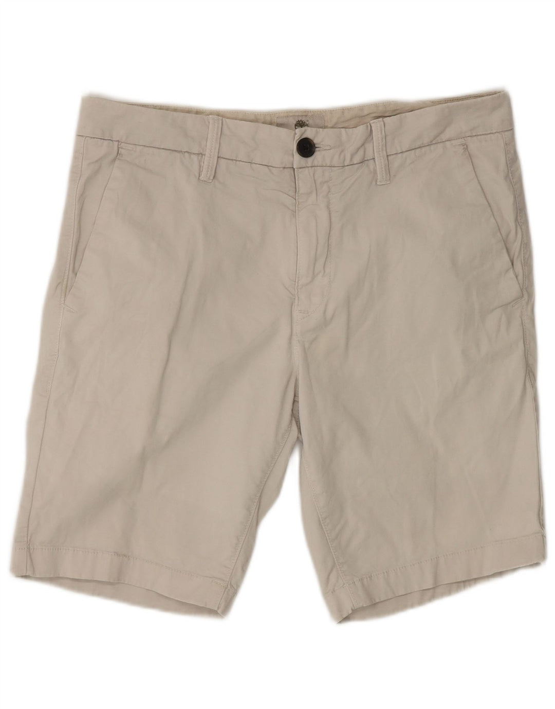 Męskie spodenki Chino Timberland W33, duże, złamanej bieli, bawełniane, klasyczne