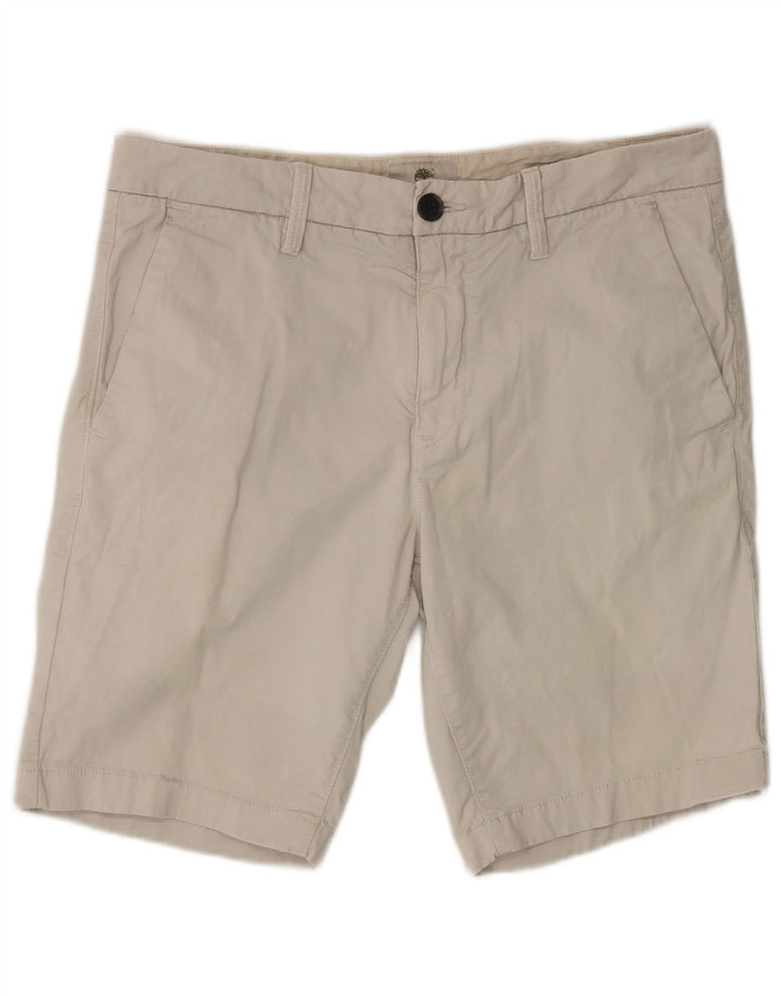 Męskie spodenki Chino Timberland W33, duże, złamanej bieli, bawełniane, klasyczne