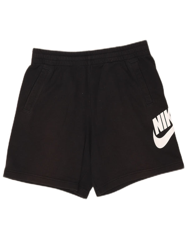 Chłopięce spodenki sportowe Nike z grafiką, 13-14 lat, XL, czarne, bawełniane