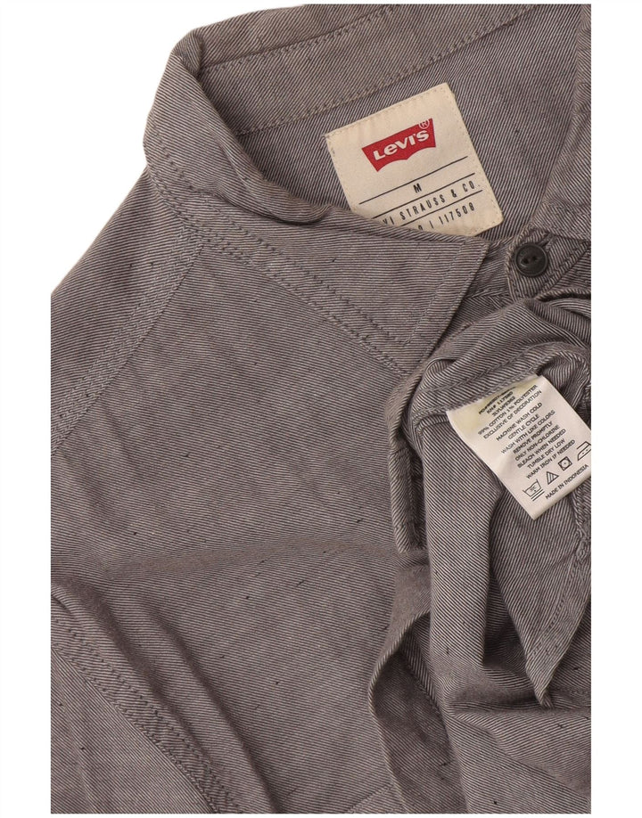 Koszula męska Levi's Średnioszara, bawełniana w plamki