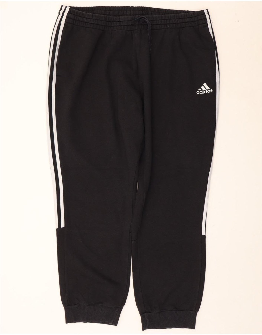 Adidas Męskie spodnie dresowe Joggery 2XL Czarna bawełna