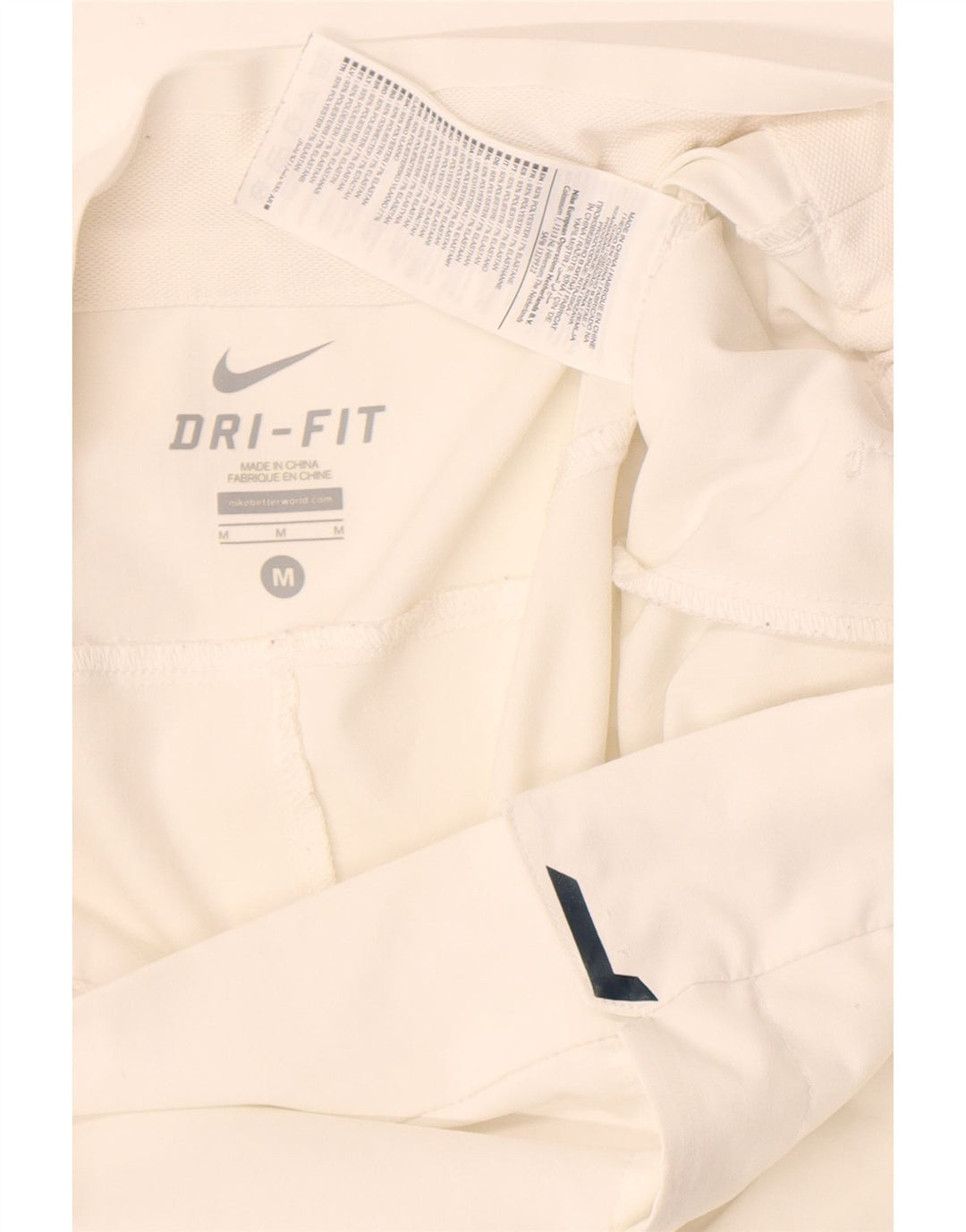 Męskie spodenki chino Nike Dri Fit, średnie W30, biały poliester