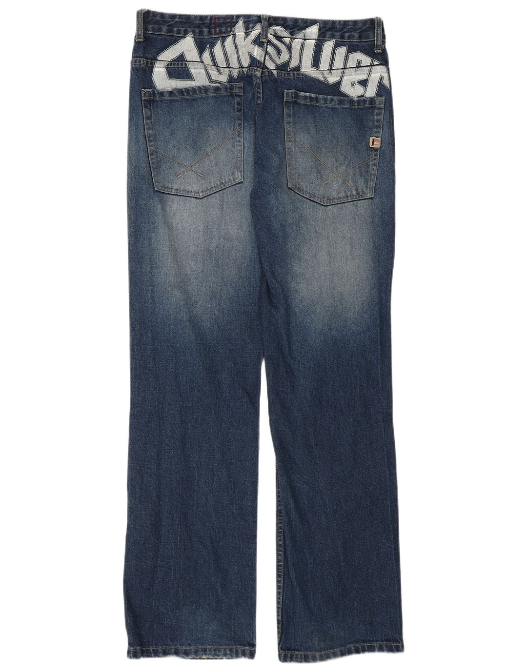 Męskie jeansy Quiksilver Graphic Bootcut W32 L31 Niebieska bawełna