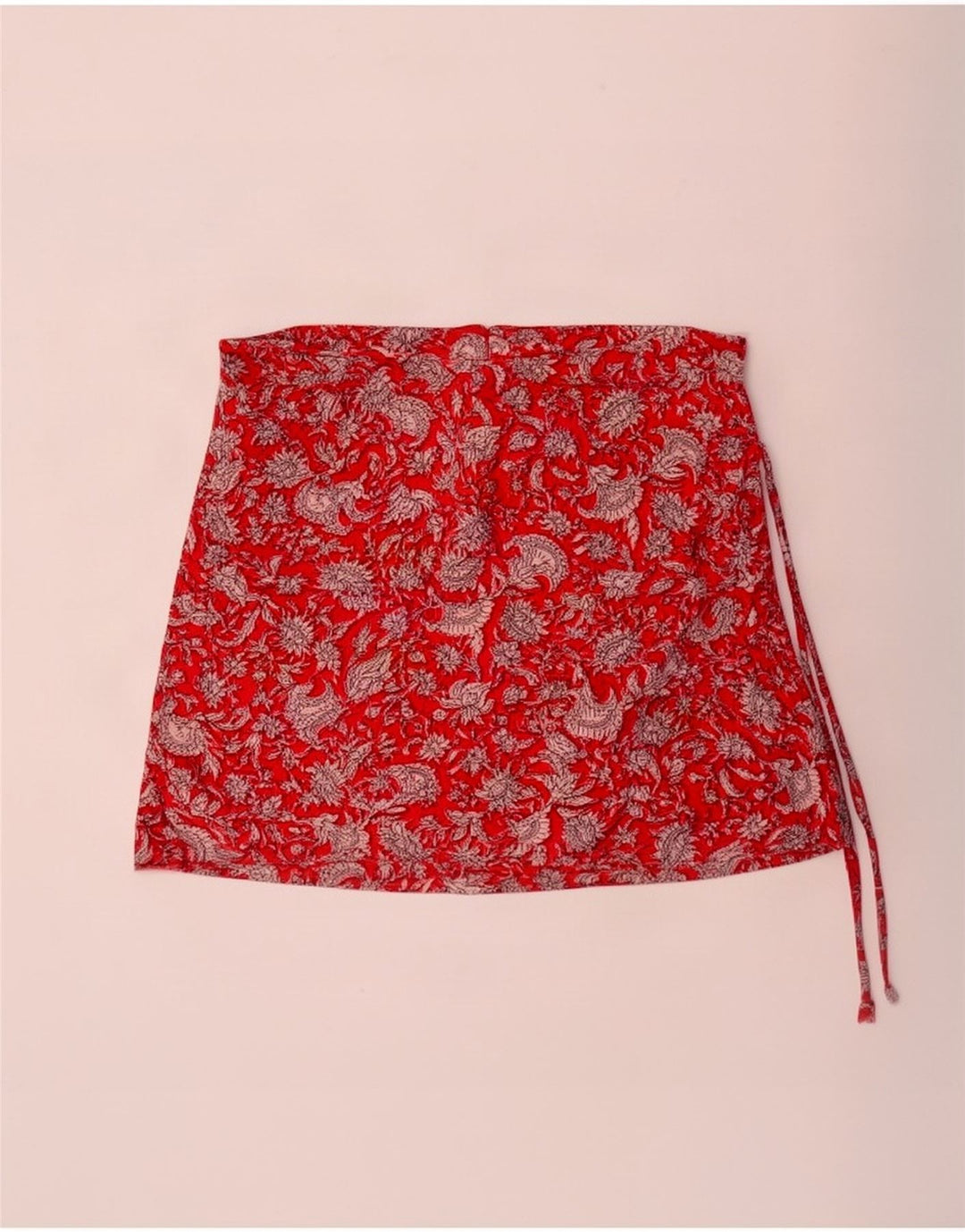 Skort damski Zara XS W24 w czerwone kwiaty