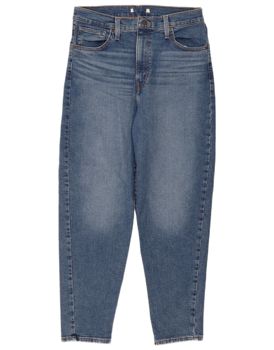 Damskie jeansy Levi's z wysokim stanem, zwężane W32 L29, niebieskie