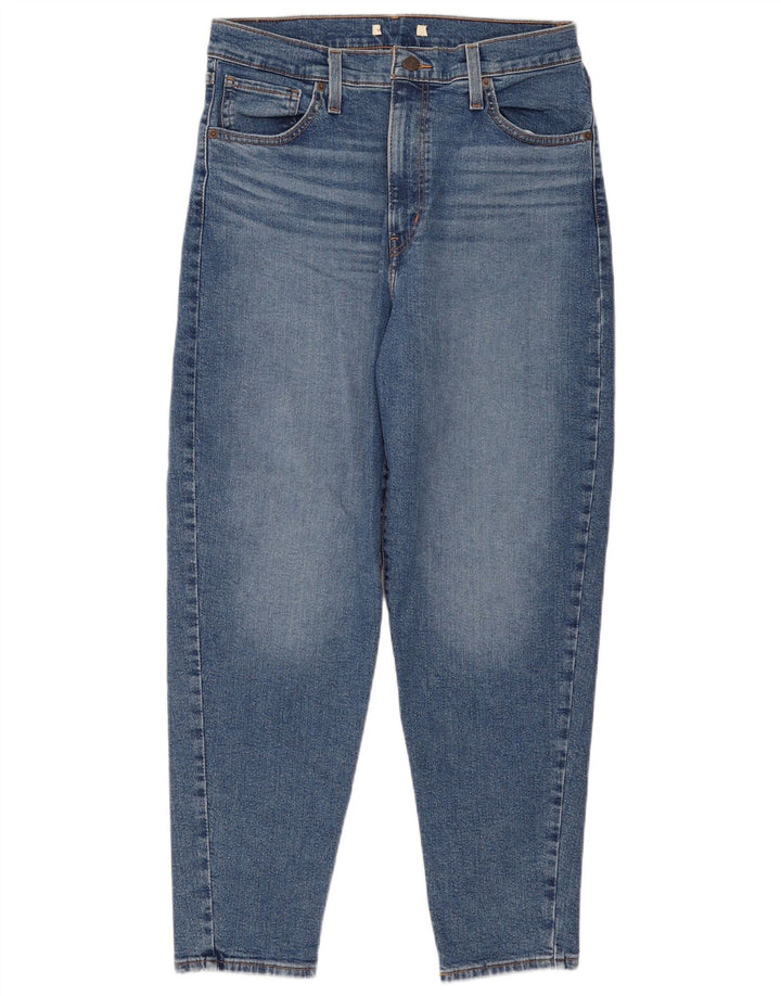 Damskie jeansy Levi's z wysokim stanem, zwężane W32 L29, niebieskie