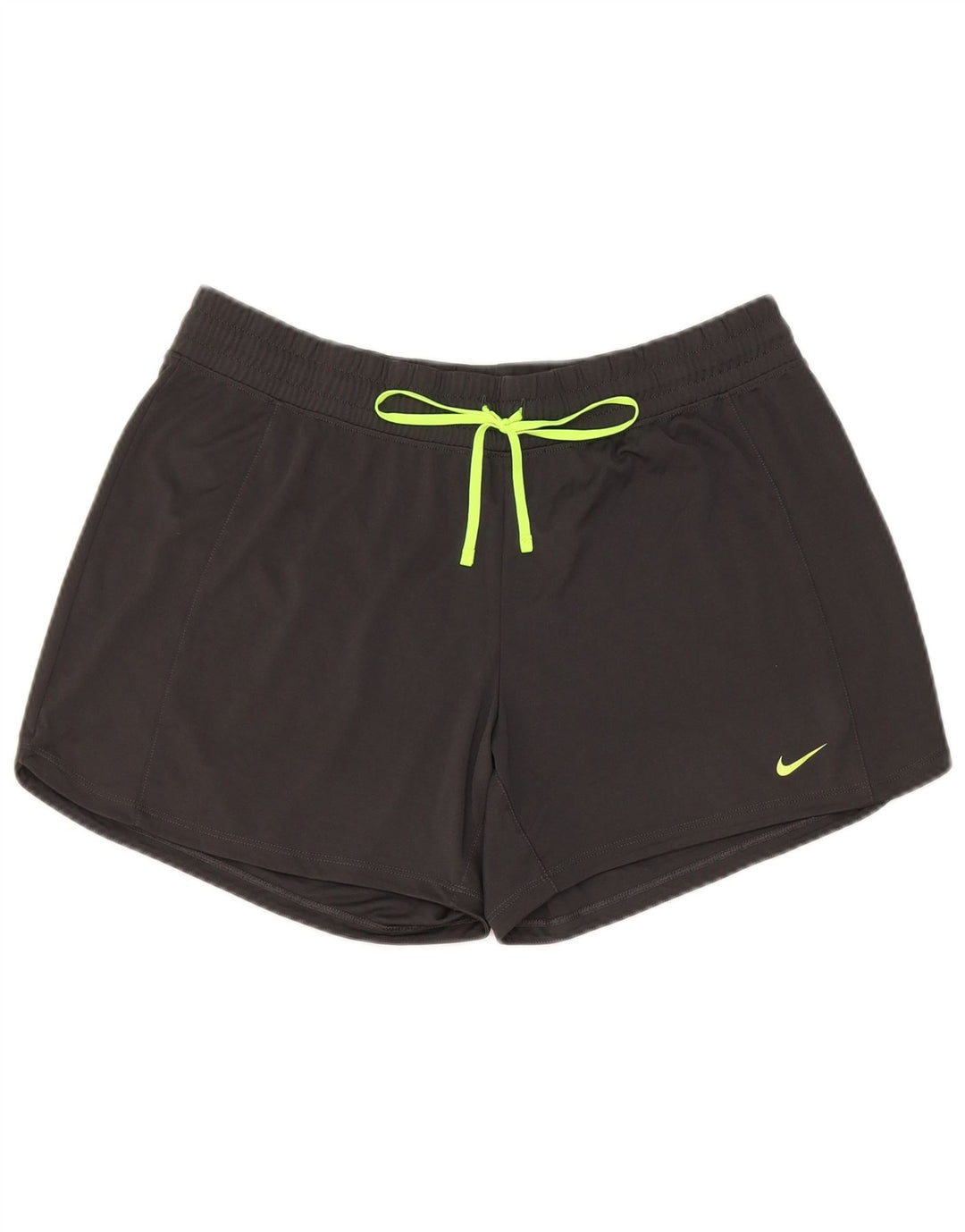 Męskie spodenki sportowe Nike, duże, szare, poliestrowe