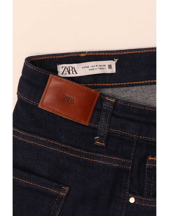 Jeansy damskie Bootcut Zara EU 42 Large W32 L34 Granatowe