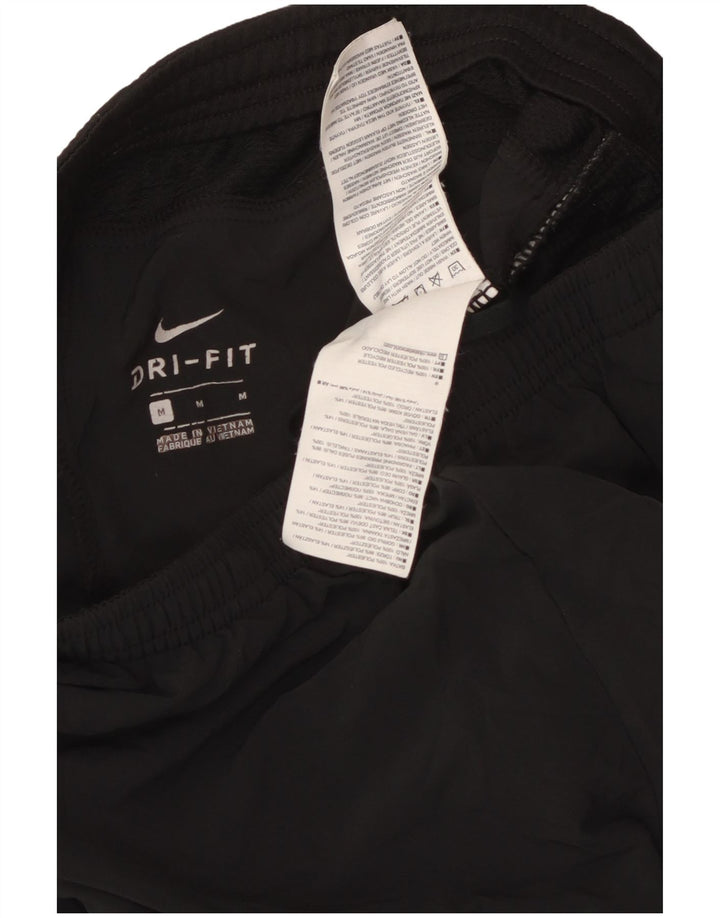 Męskie spodnie dresowe Nike Dri Fit Joggery, średni czarny poliester