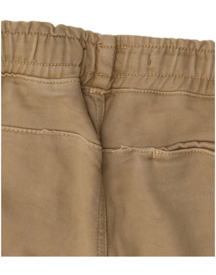 Męskie spodenki chino Zara, duże W32, beżowa bawełna