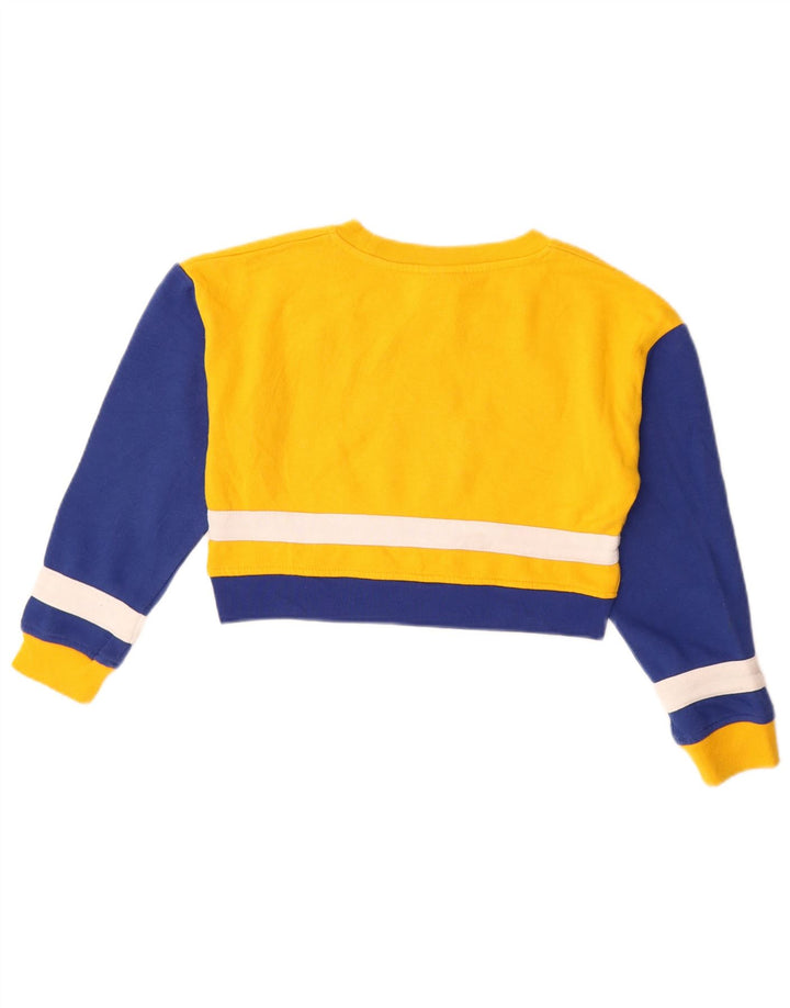 Bluza dziewczęca NHL Crop Graphic Jumper 7-8 lat w kolorze żółtym