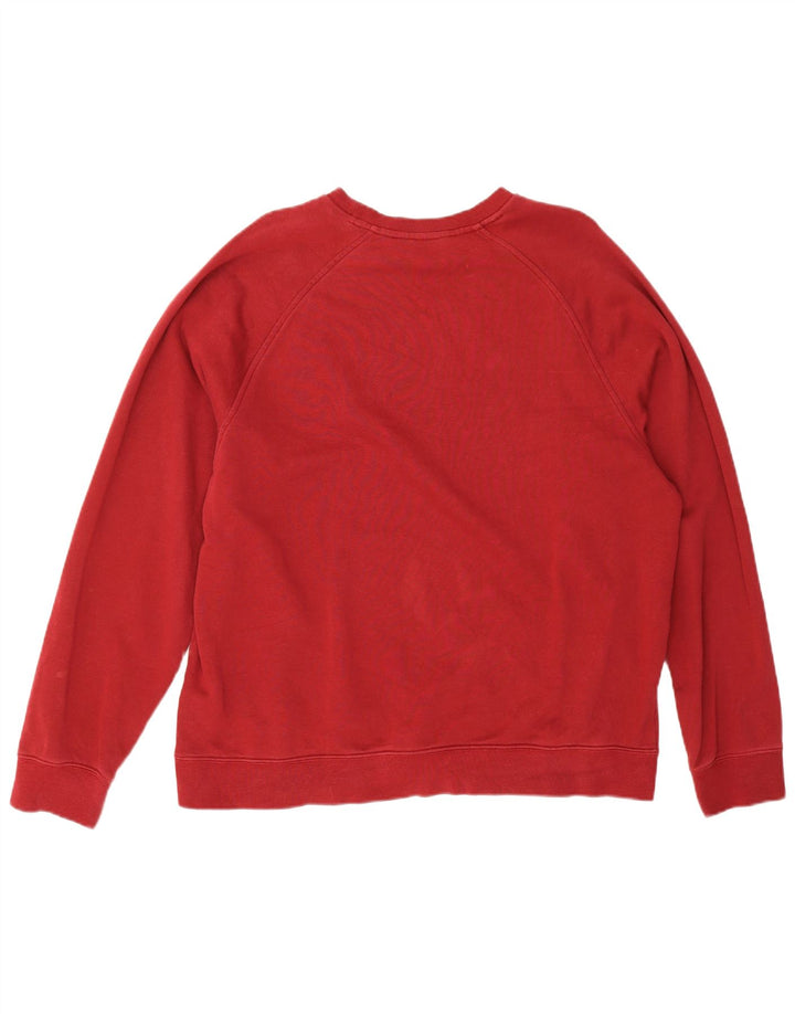Bluza męska Nike, duża, czerwona, bawełniana