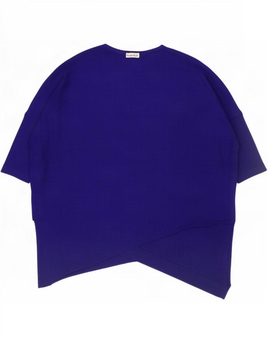 Phase Eight Damska asymetryczna bluzka oversize Top UK 14 Medium Navy Blue