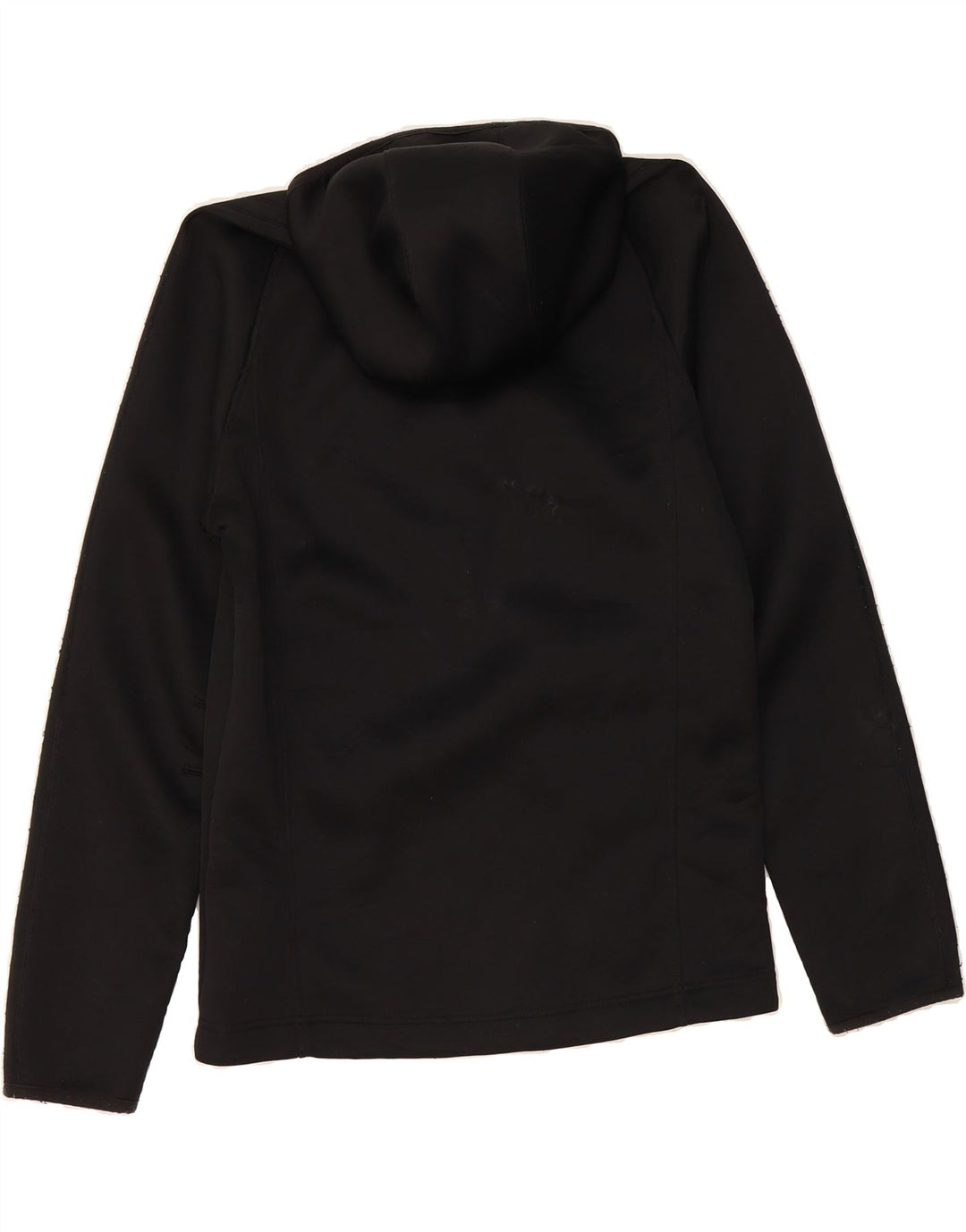 ADIDAS Mens Zip Hoodie Sweater Small Black Polyester Vintage Adidas and Second-Hand Adidas from Messina Hembry 