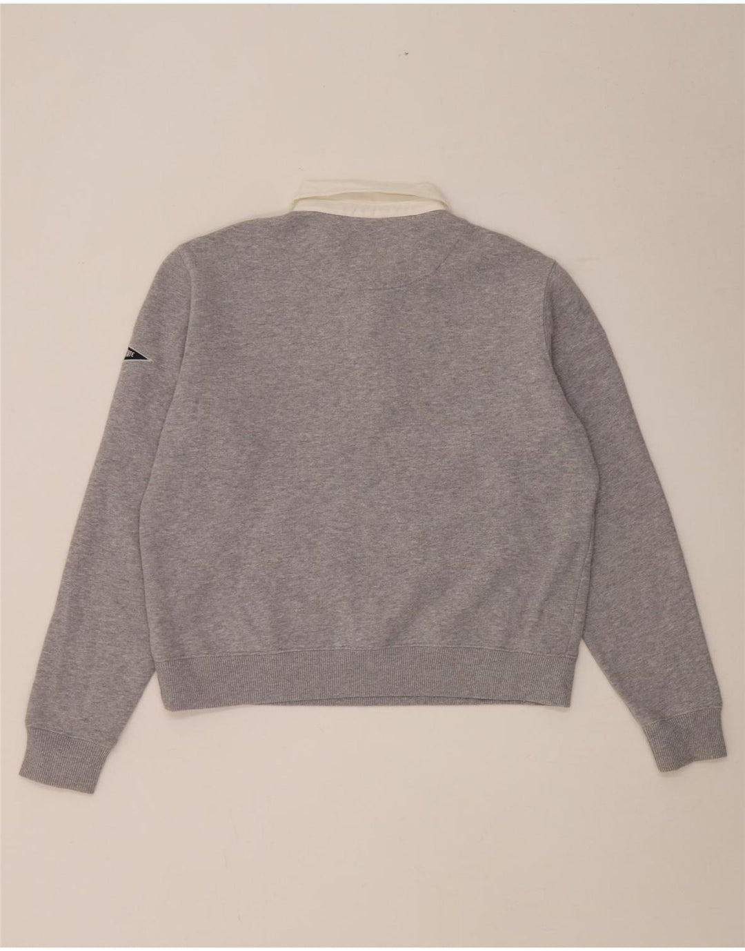 Damski sweter oversize Superdry z golfem UK 12, średni szary