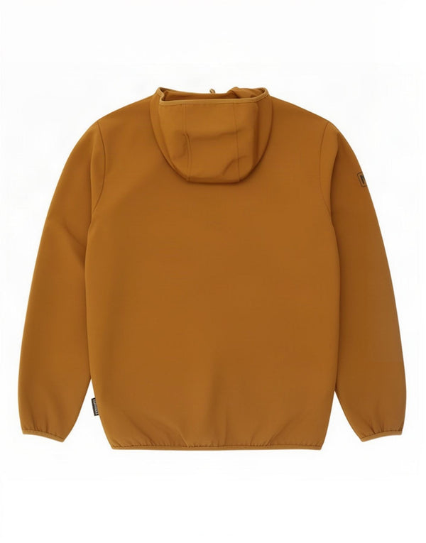 Męska kurtka wiatrówka z kapturem Jack Wolfskin UK 36/38 Średni brąz