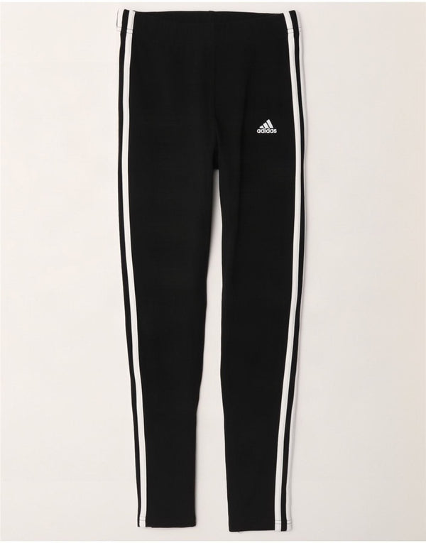Legginsy Adidas Dziewczęce 13-14 Lat Czarne Bawełniane