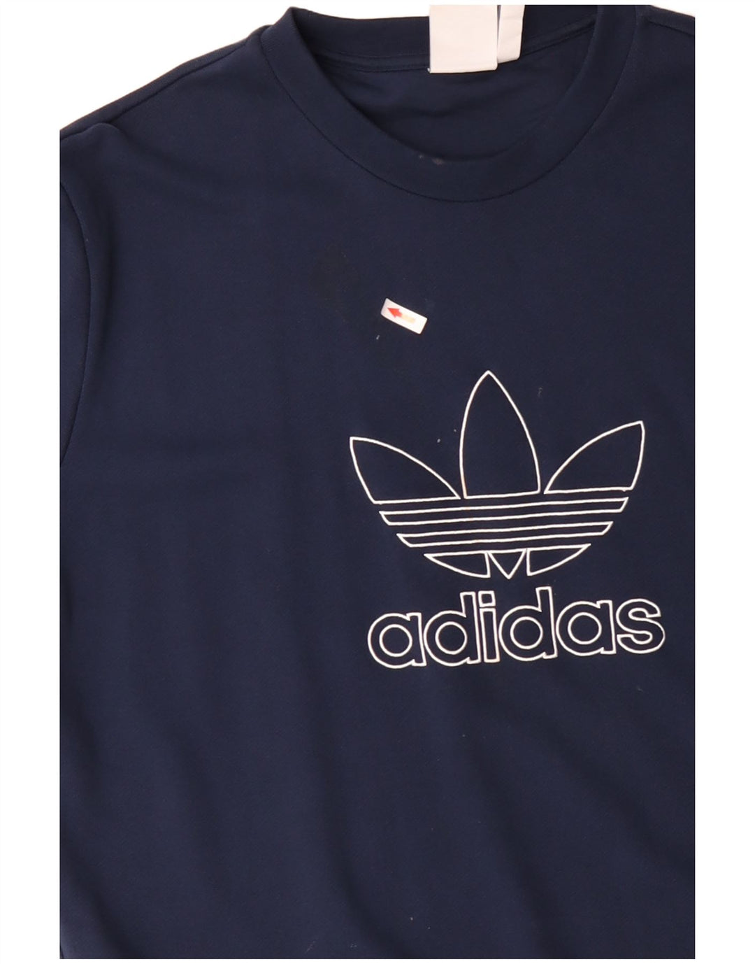 Męska bluza z grafiką ADIDAS XL, granatowa, bawełniana
