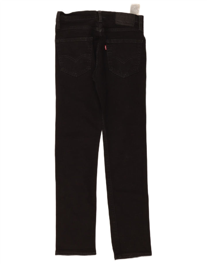 Damskie jeansy Levi's Skinny W28 L32 Czarna bawełna