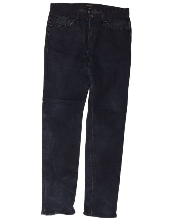 Jeansy męskie Ted Baker W32 L31 Granatowe, bawełniane