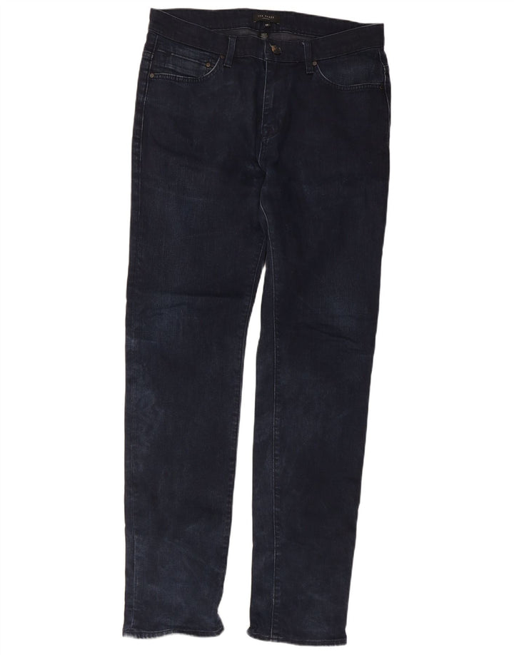 Jeansy męskie Ted Baker W32 L31 Granatowe, bawełniane