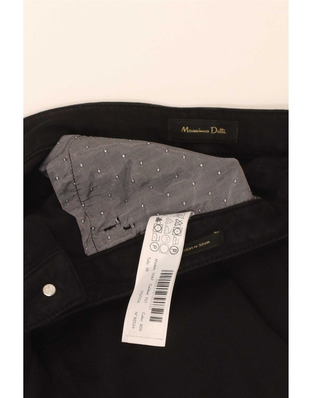 Jeansy damskie Massimo Dutti EU 38 Small W28 L28 Czarne