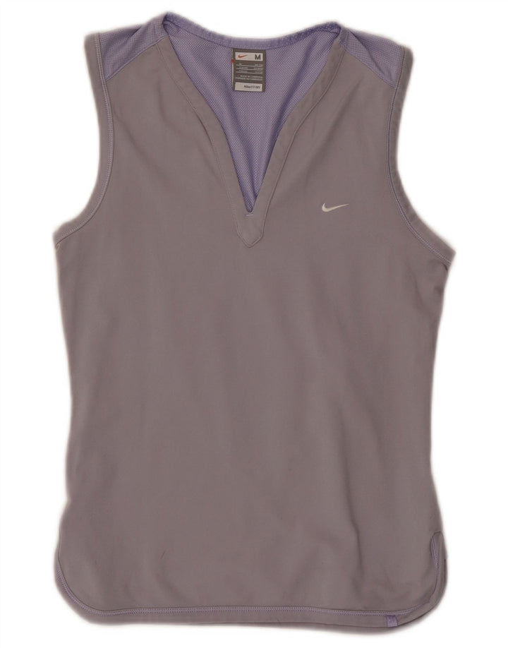 Damska kamizelka Nike Top UK 10/12 Średni fioletowy nylon