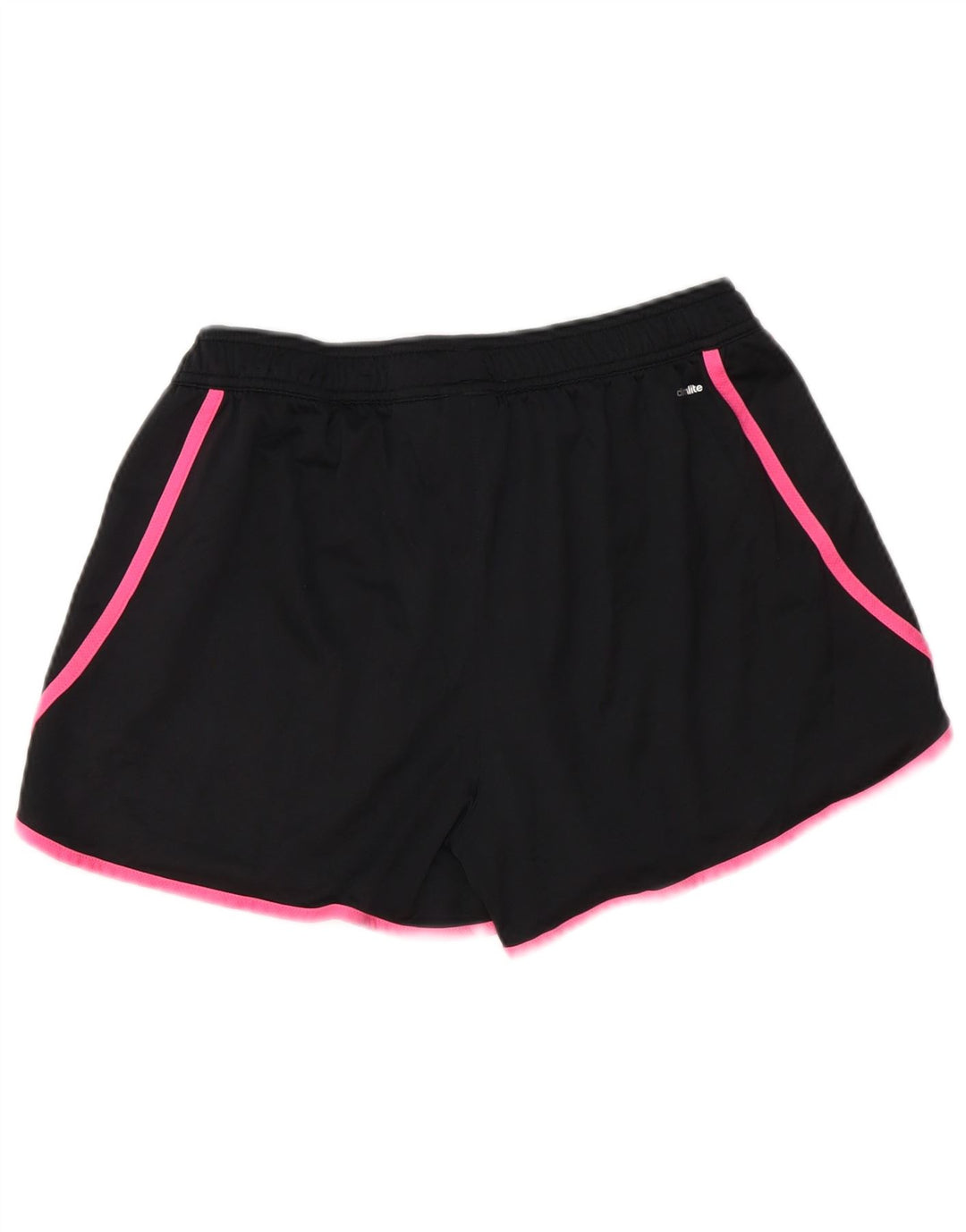 Damskie spodenki sportowe ADIDAS Climalite UK 16/18, duże, czarne, poliestrowe
