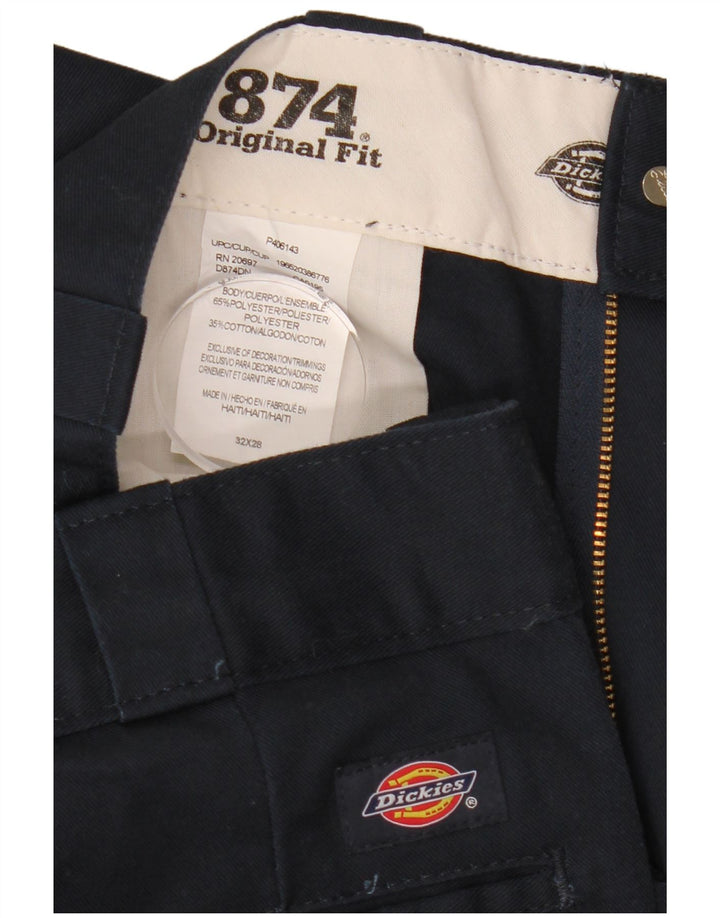 Męskie spodnie typu chino Dickies Original Fit W32 L28 granatowe
