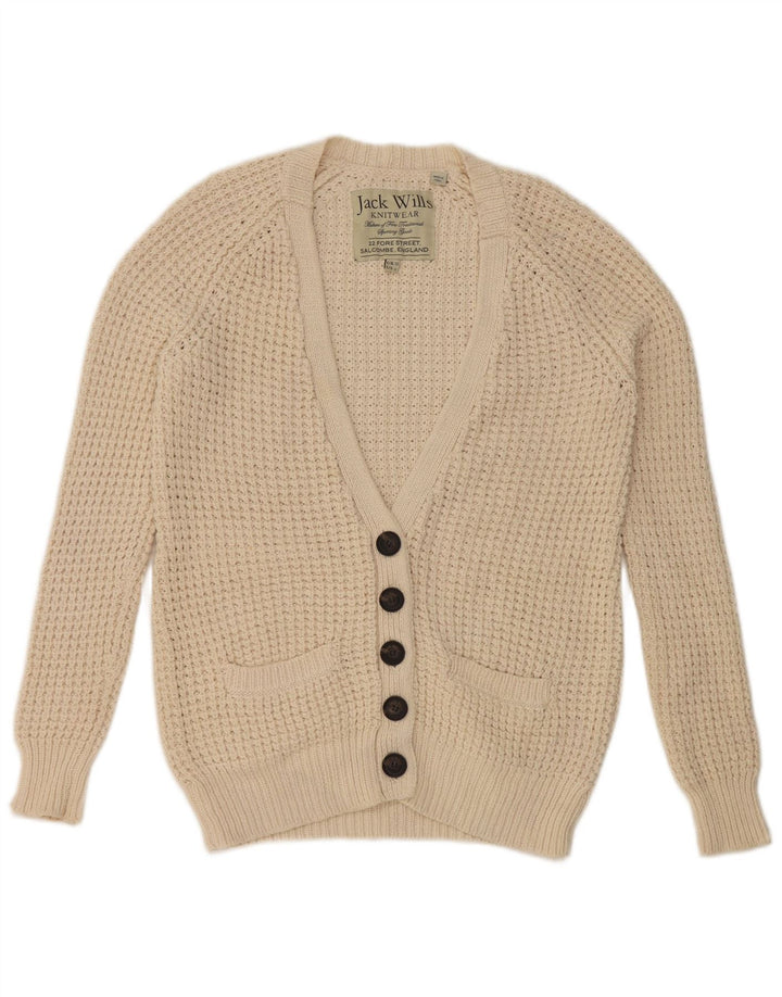 Sweter damski Jack Wills Oversize Oversize Cardigan UK 10 Small Beige