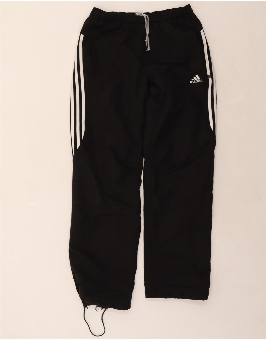 Adidas Męskie Spodnie Dresowe Joggery Małe Czarne Poliester