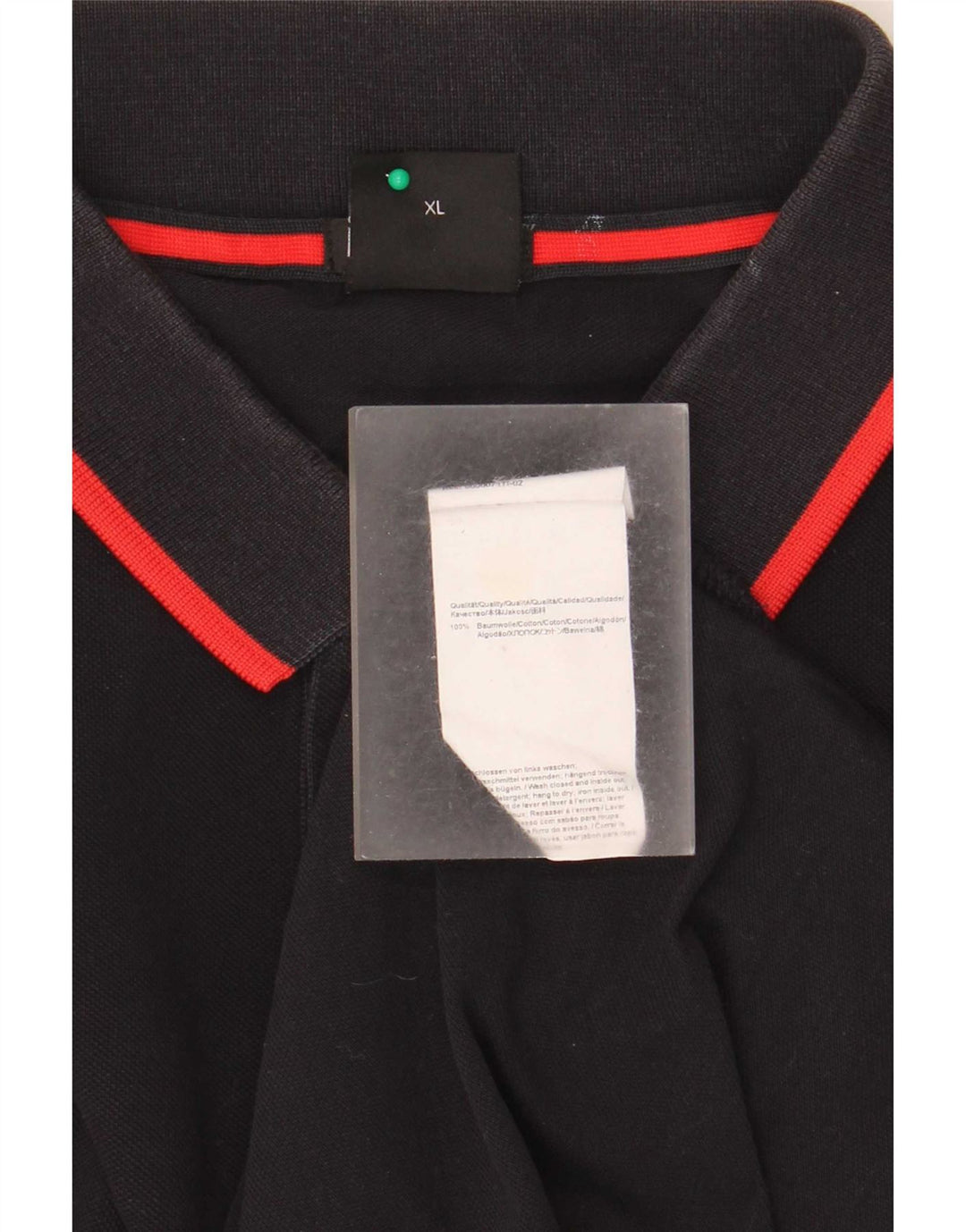 Męska koszulka polo Hugo Boss XL, czarna, bawełniana
