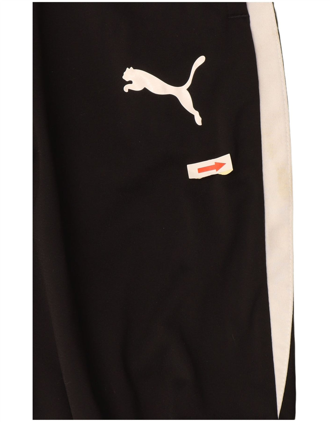 Męskie spodnie dresowe Puma Joggery w małych czarnych blokach kolorów