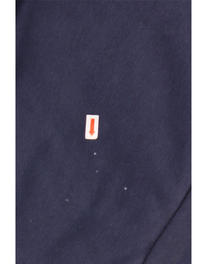 Kurtka chłopięca CHAMPION z grafiką, dresowa, duża, 11-12 lat, granatowa