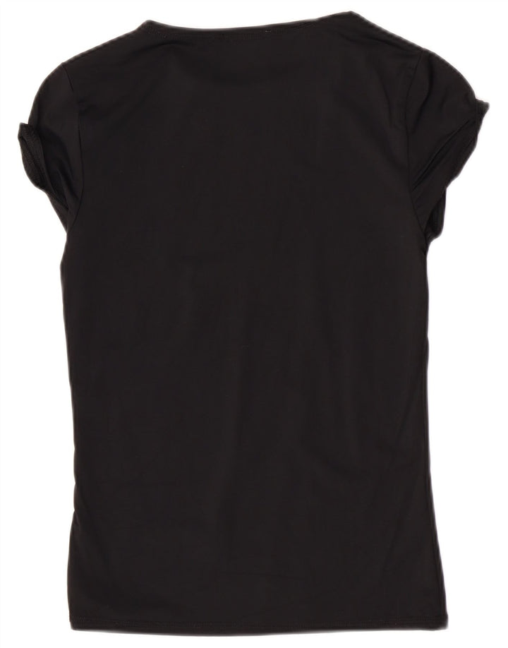 T-shirt damski Zara Top UK 12 Średni Czarny