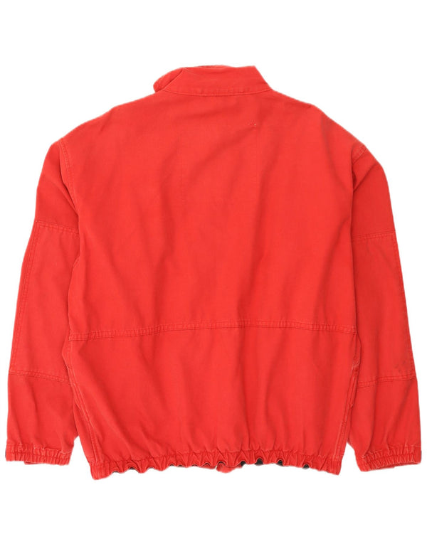 Męska kurtka wiatrówka Murphy & Nye UK 42 XL, czerwona, bawełniana