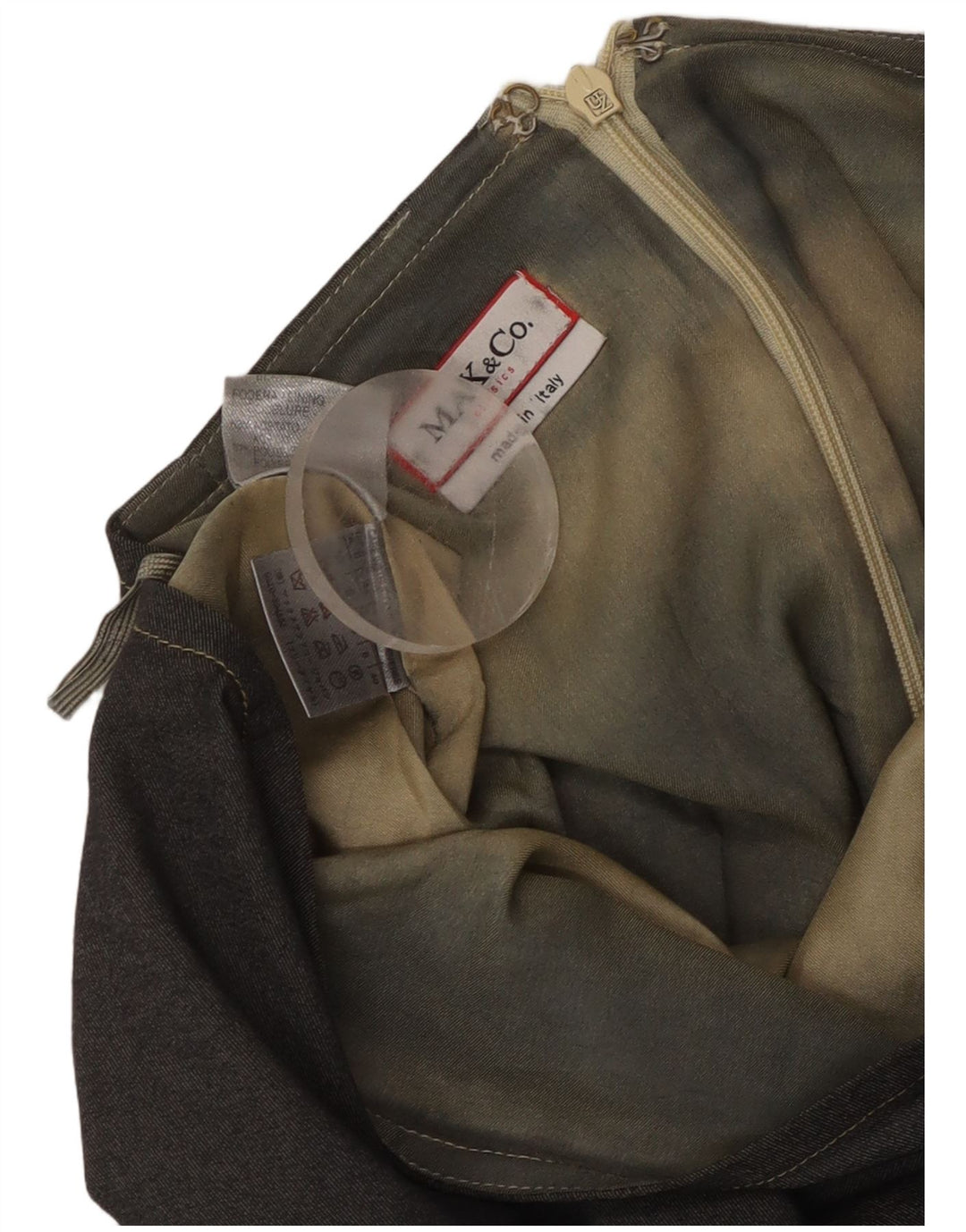 Damska spódnica ołówkowa Max & Co. UK 8 Small W28 Szary octan