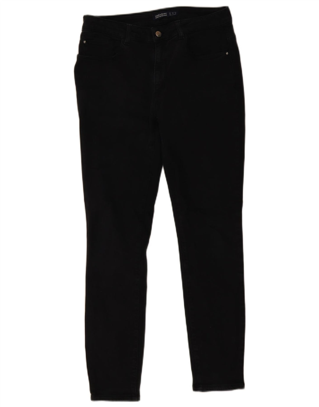 Męskie jeansy slim fit Zara EU 44 Large W34 L28 Black