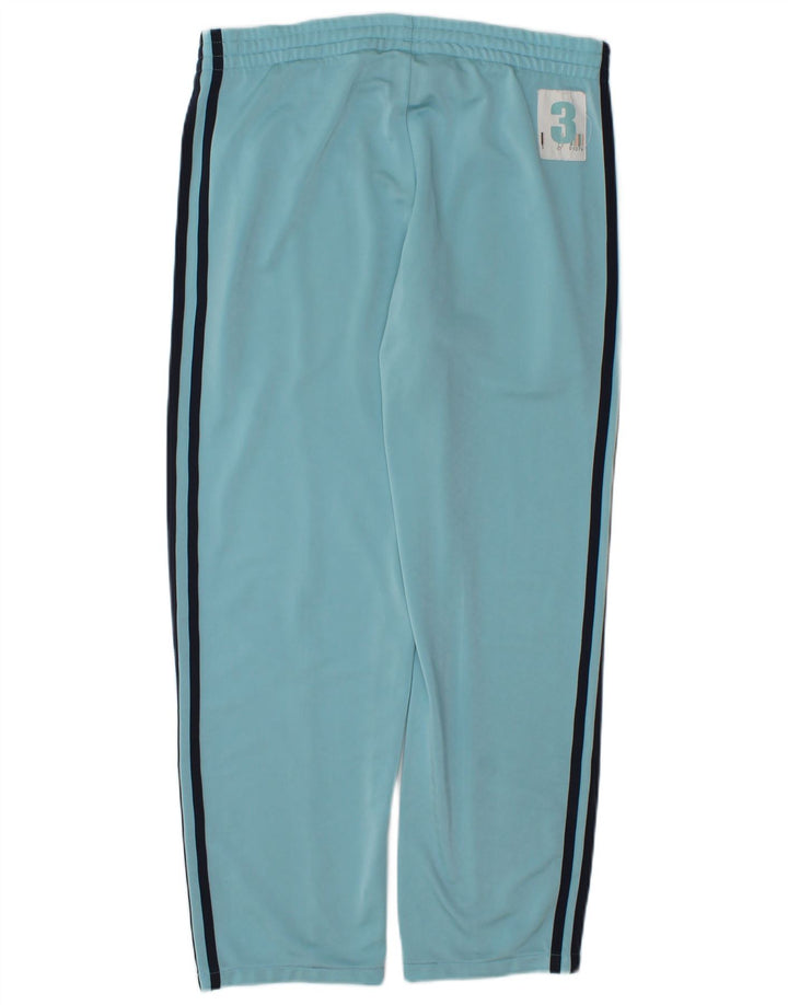 Damskie spodnie dresowe Adidas UK 12 Średni niebieski
