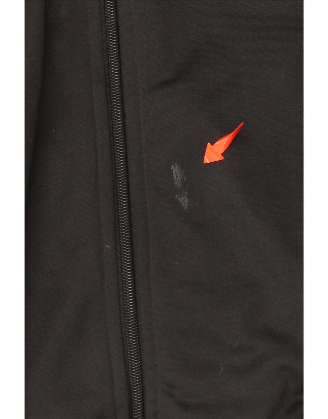 Męska kurtka dresowa REEBOK z grafiką, średni czarny poliester