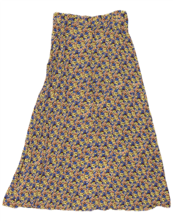 Spódnica damska Zara Maxi średnia W29 wielobarwna w kwiaty