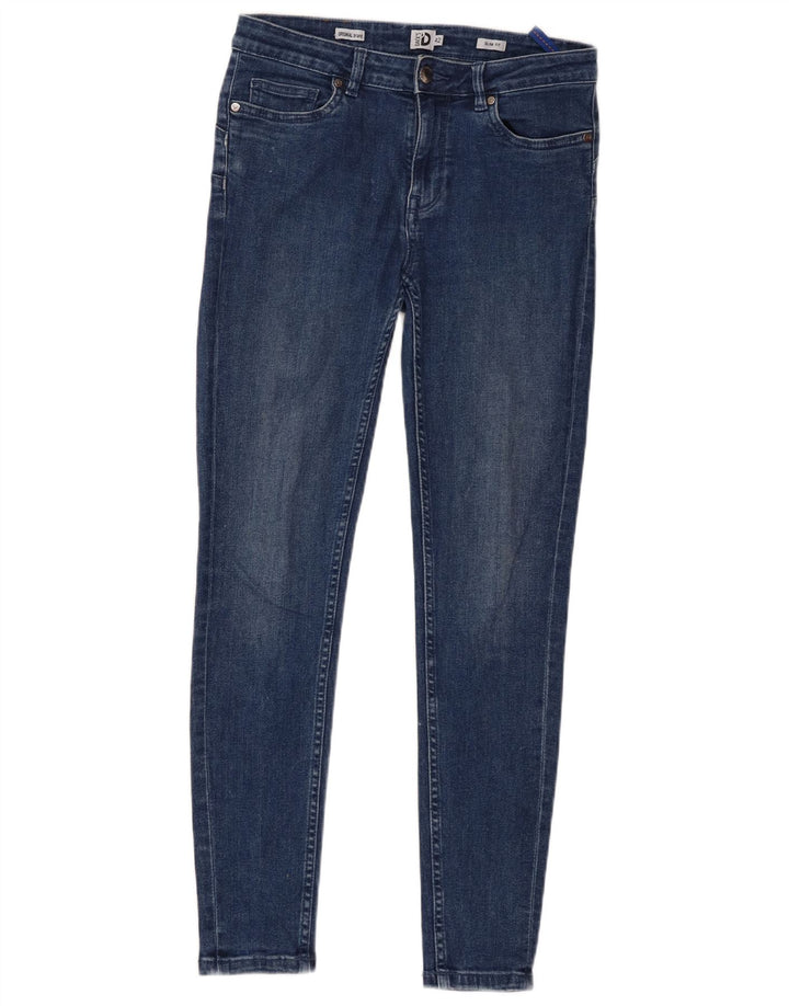 Dack's Damskie Dżinsy IT 42 Medium W30 L28 Niebieskie Bawełniane