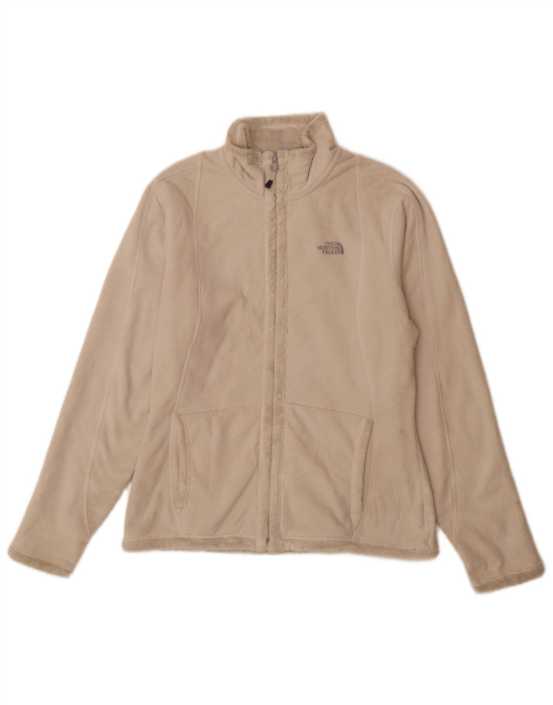 Damska kurtka dresowa The North Face UK 14 w kolorze średniego beżu, poliester