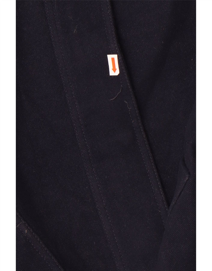 Damska kurtka parka oversize z kapturem Topshop UK 10, mała, granatowa