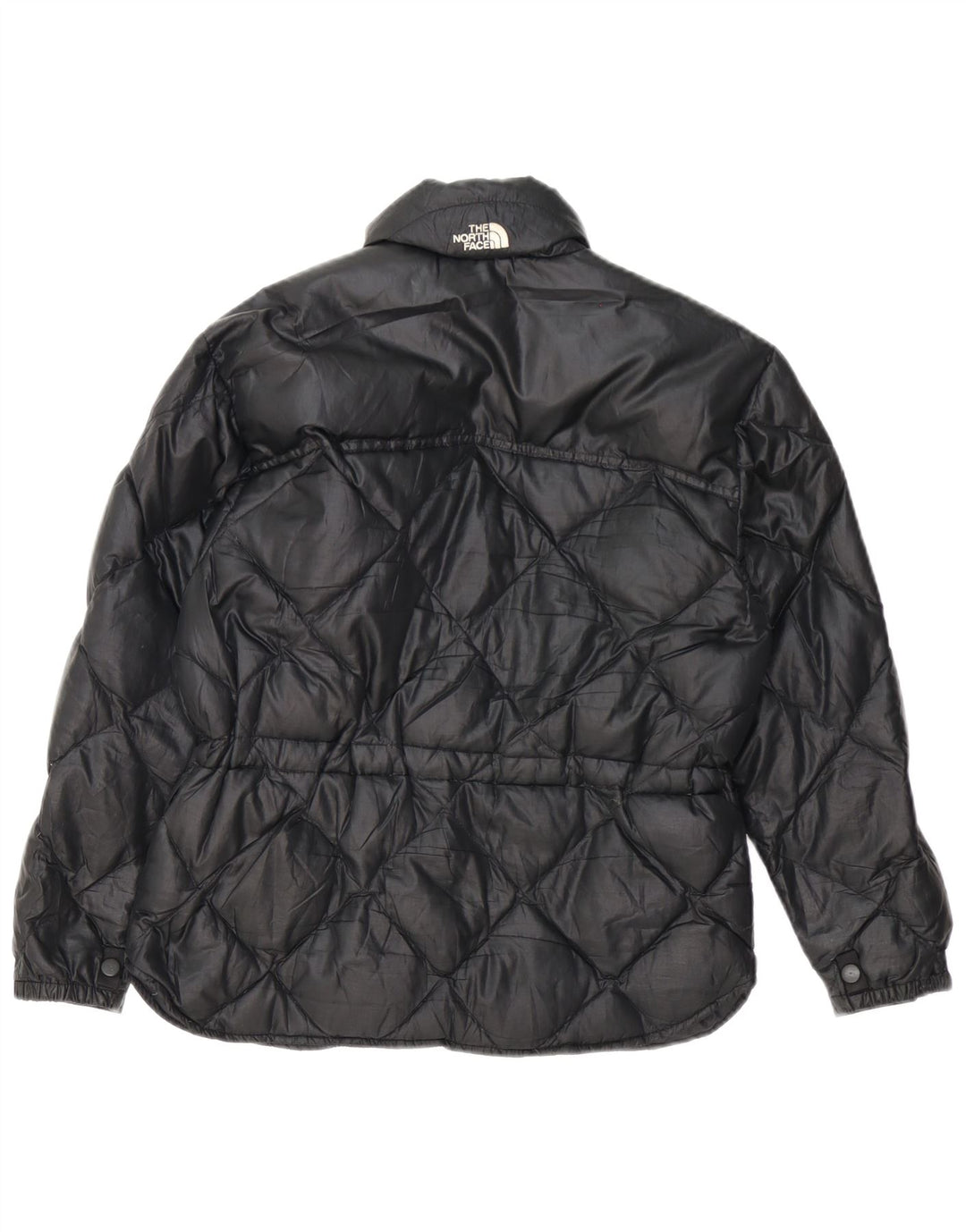 Wyściełana kurtka dziewczęca The North Face na 11–12 lat, duża, czarna, poliestrowa