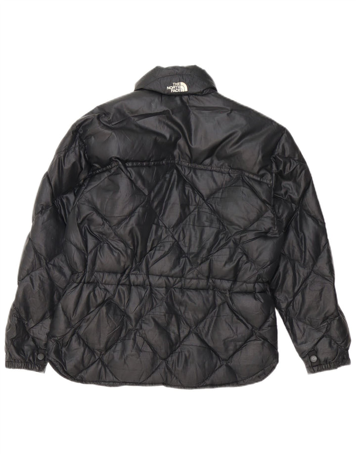 Wyściełana kurtka dziewczęca The North Face na 11–12 lat, duża, czarna, poliestrowa